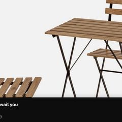ikea Garden/Patio Table & Chairs