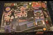 1998 Wcw/ Nwo Smash 'n' Slam Wrestling Ring Easy Assembly Toy Biz (parts)