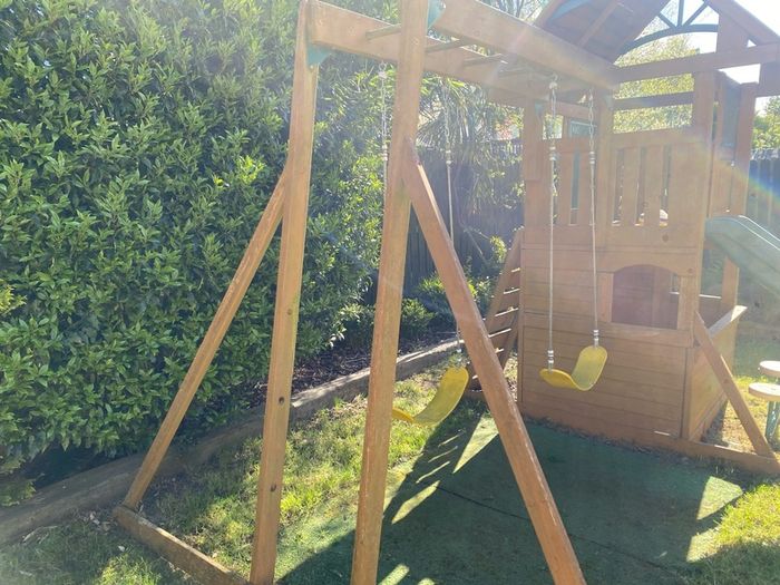 garden wooden playhouse