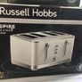White Kettle Toaster and Microwave Set Russell Hobbs Image 4