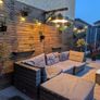 Rattan 5 Piece Lounge Furniture Set Image 2