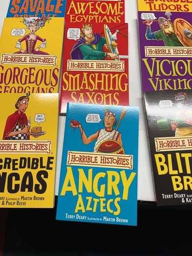 booksBlood-Curdling  set books