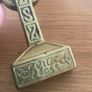 Vintage Brass Celtic Cross Image 2