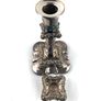 Antique silver plated candlestick Image 6