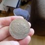 France 1839 B,5 francs.King Louis Philippe.90% silver. Image 4
