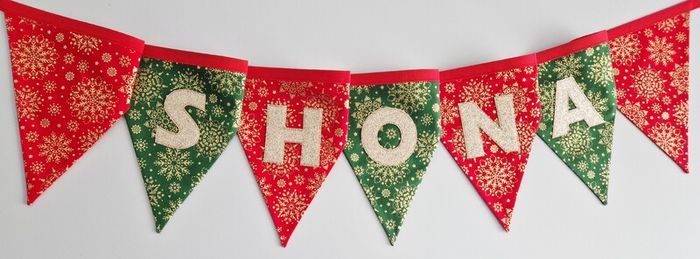 Nollaig Shona Christmas Bunting