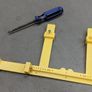 Cabinet handle installation jig Image 4