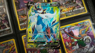 Hisuian Samurott V ! Ultra Rare ! from Astral Radiance Set ! 2022 ! Pokemon Card !