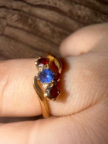 Vintage gold ring 22 ct