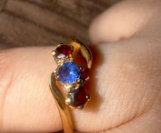 Vintage gold ring 22 ct