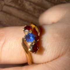 Vintage gold ring 22 ct