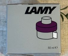 Lamy 50ml fountain pen ink bottle - Dark Lilac - Brand New