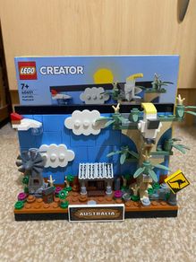 lego Australia postcard
