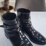LK BENNETT black Hi-shine studded ankle boots Sz 40 (Fit 7UK)  - Rrp 229 (New) Image 8