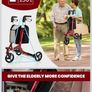 Can post 3 wheel rollator walker Image 3