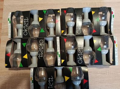 Vintage Bodum Oktett Glass Set