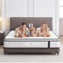 3FT Single Mattress, 10.2 INCH Single Memory Foam Mattress, 9-Zone Pocket Sprung Medium Firm Image 4