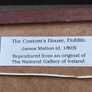 Set of  4 small framed pictuer of  Dublin different scenes. Image 4