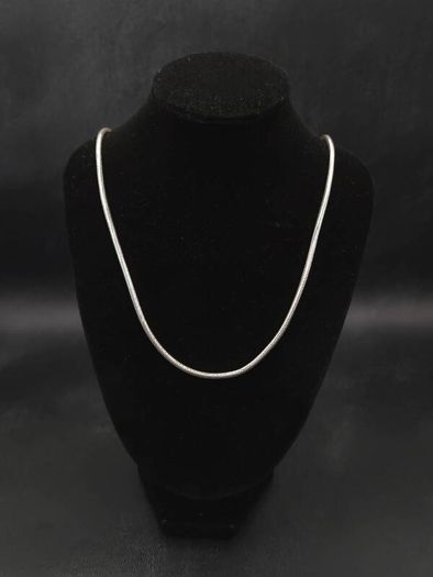 Vintage 925 Sterling Silver Chunky Snake Chain