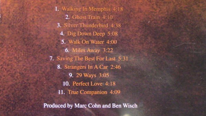 Marc Cohn CD
