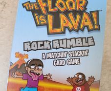 Goliath 2023 The Floor Is Lava! Rock Rumble Card Game 2-4 Players 5+