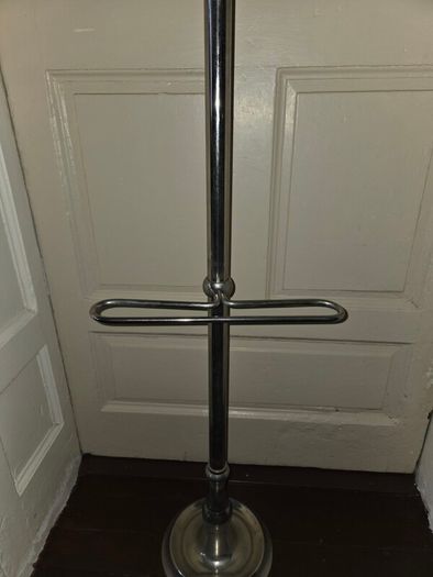 Vintage Chrome Valet Stand