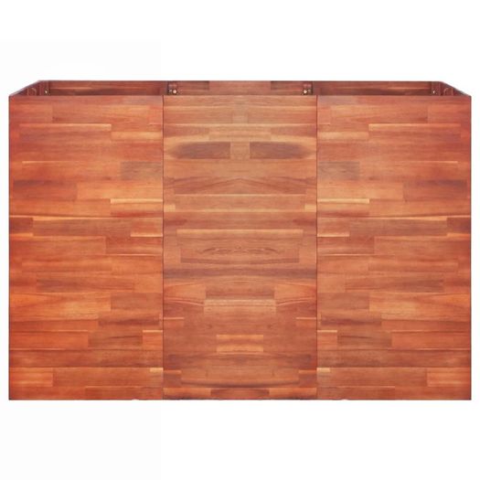 Garden Raised Bed Acacia Wood 150x100x100 cm