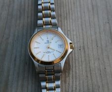 Leader Ladies Two Tone 50m Water Resistant Watch