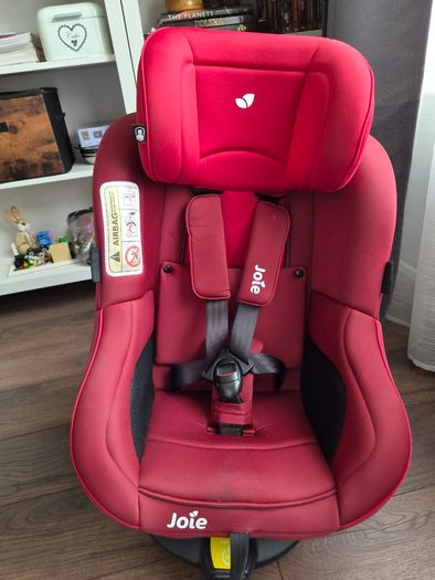 Joie Spin 360 Rotating Car Seat (Birth - 18kg) - Merlot/Red - ISOFIX