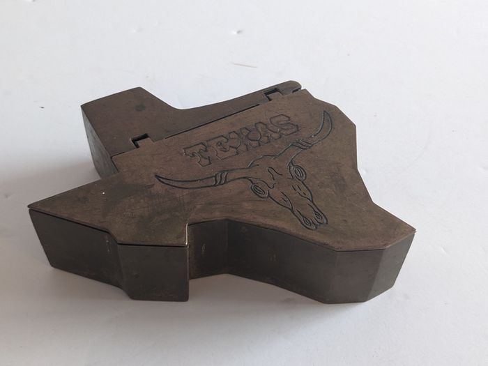 Brass Texas Box