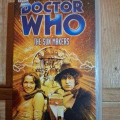 Doctor Who VHS The Sun Makers in very good condition