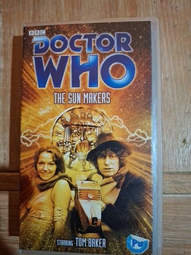 Doctor Who VHS The Sun Makers in very good condition