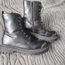 Black Chunky Boots  Size 7 Image 4
