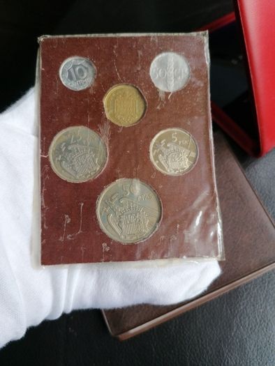 1972 Spain Proof Coin Set