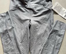 Lululemon sense knit running HR right 28in grey size 10 New
