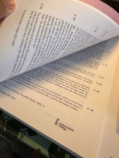 FE 1 Law of Contract Manual + Legislation
