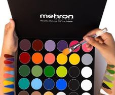 Mehron Makeup Paradise 30 Color Pro Paint Palette - Professional Face paint set