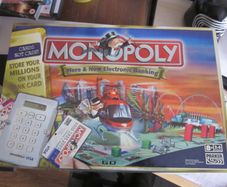 Monopoly Here and Now Electronic Banking Board Game London Edition