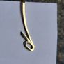 Vintage 12 KGF gold tie clip Image 5