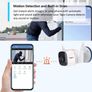 Tapo Outdoor Security Camera, Weatherproof, No Hub Required, Works with Alexa & Google Home, 3MP Ultra-High Definition, Automatic Siren, 2-way Audio, SD Storage Image 5