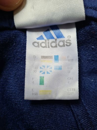 Women's Blue Adidas Vintage retro adibreak poppers Track Pants D4 Size L large trousers