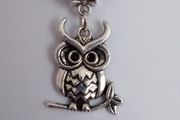 Horned Owl Pendant / Charm for Pandora Style Bracelet