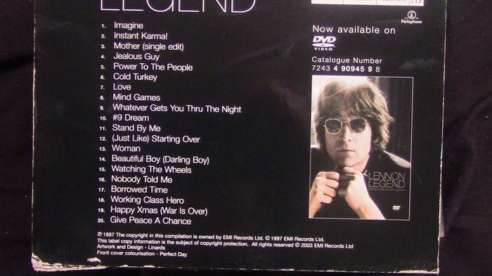 John Lennon - Legend: The Very Best Of CD