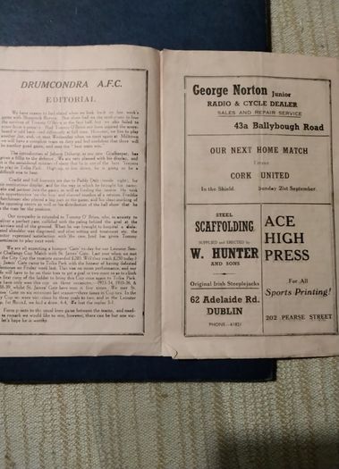 Eire  Soccer Programme