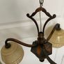 Art Deco ceiling light chandelier Image 5