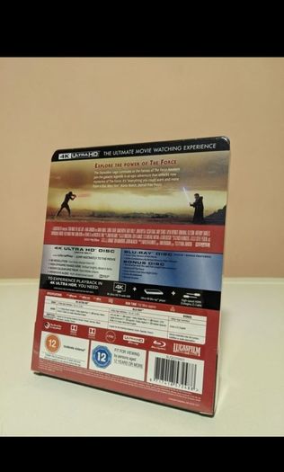 Star Wars Episode VIII: The Last Jedi - Zavvi Exclusive 4K Ultra HD Steelbook (3 Disc Edition includes Blu-ray)