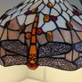 Set of 3 Tiffany Style Dragonfly Ceiling Lights 40cm Image 5