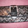 Bay black/silver clutch zip buckle bag + Purse Image 3