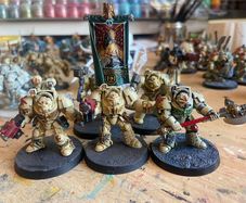 Warhammer 40k Dark Angels Deathwing Terminator Command Squad