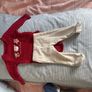 2 newborn christmas outfits Image 4